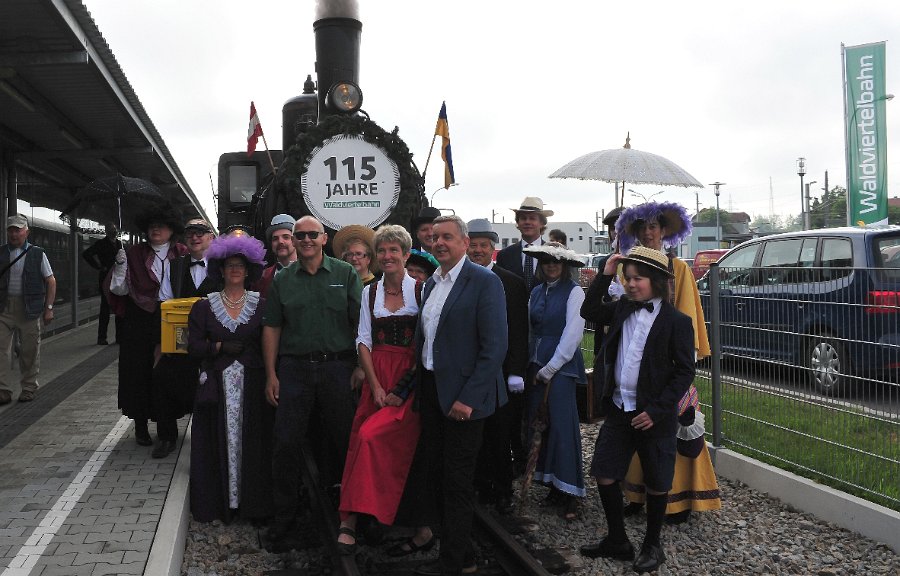 Waldviertelbahn 115 Jahr Feier Groß Gerungs (5)